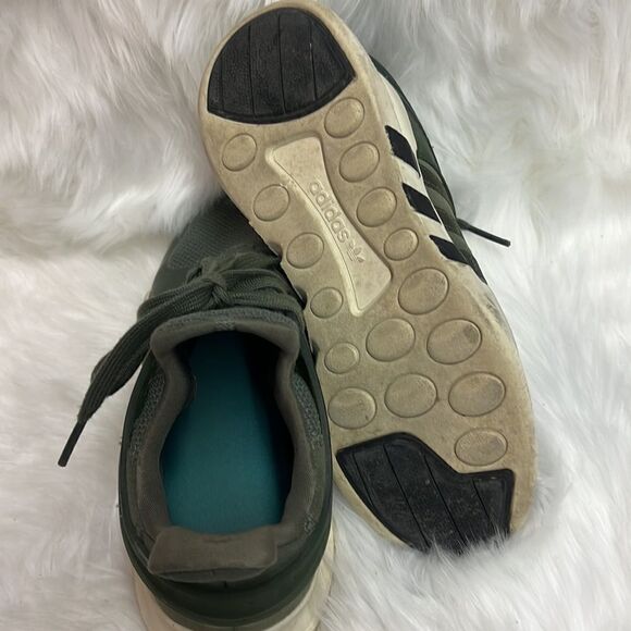 EQT Support ADV Olive Green Tennis Shoes Size 8 BIN 14 - Picture 9 of 10